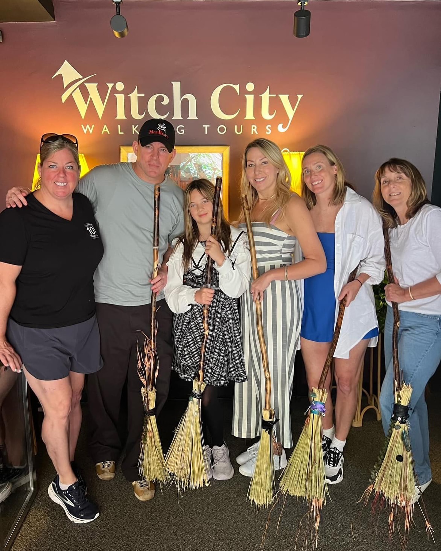 Featured image for “Channing Tatum and  His Daughter Joined Witch City Broom Co.!”